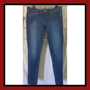 Paige Premium Skyline blue jeans skinny stretch 27